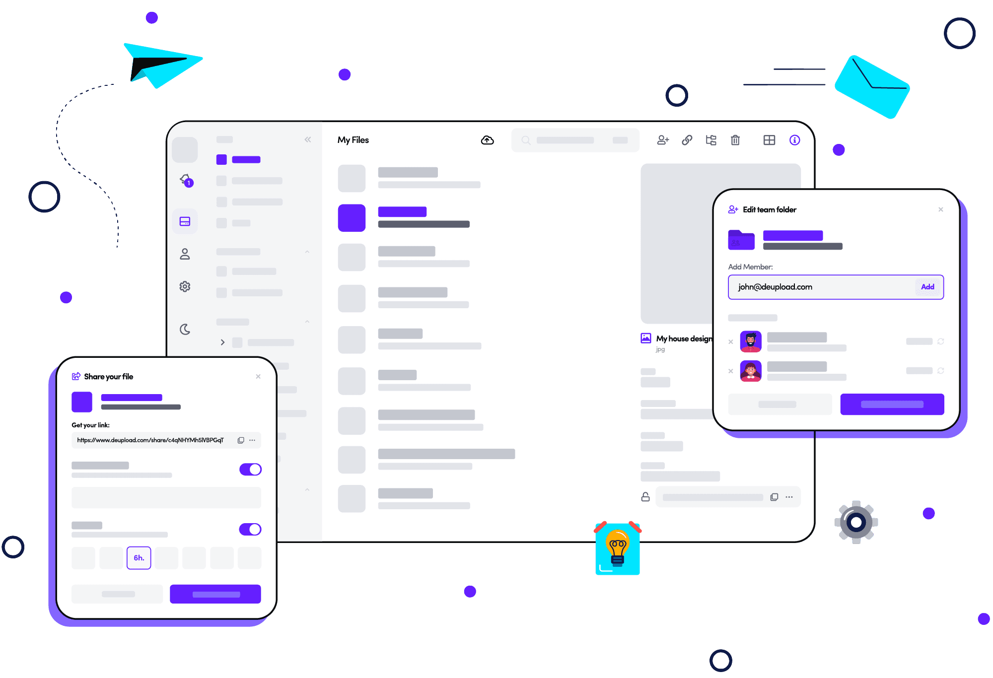 LockThis Hero - File Storage Interface